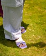 Textured Lawn with Farshi Shalwar